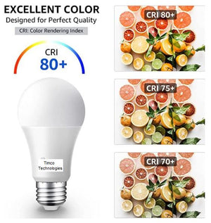 LED Bulb 7W Universal Voltage (2 pack)