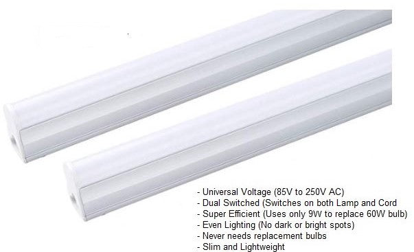 Ultra-Slim Linkable LED Lamp (2 pack)
